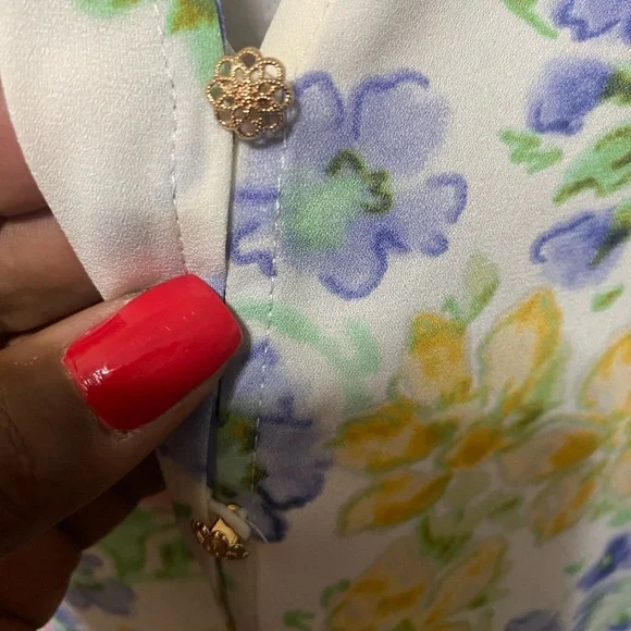 NWT Rose + Olive Plus Size Floral Women's Tunic - Picture 6 of 6